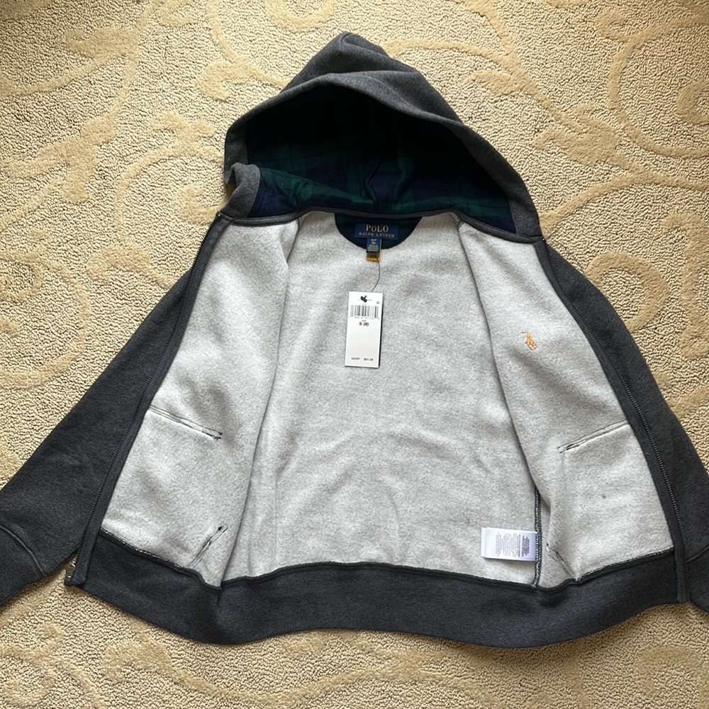 Ralph Lauren Zip Up Hoodie - Picture 2 of 5